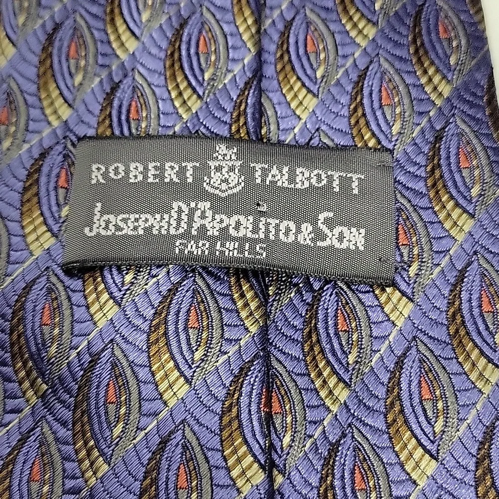 Robert Talbott men's hand-sewn Silk Tie Made In The USA